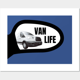 Van Life Mirror Posters and Art